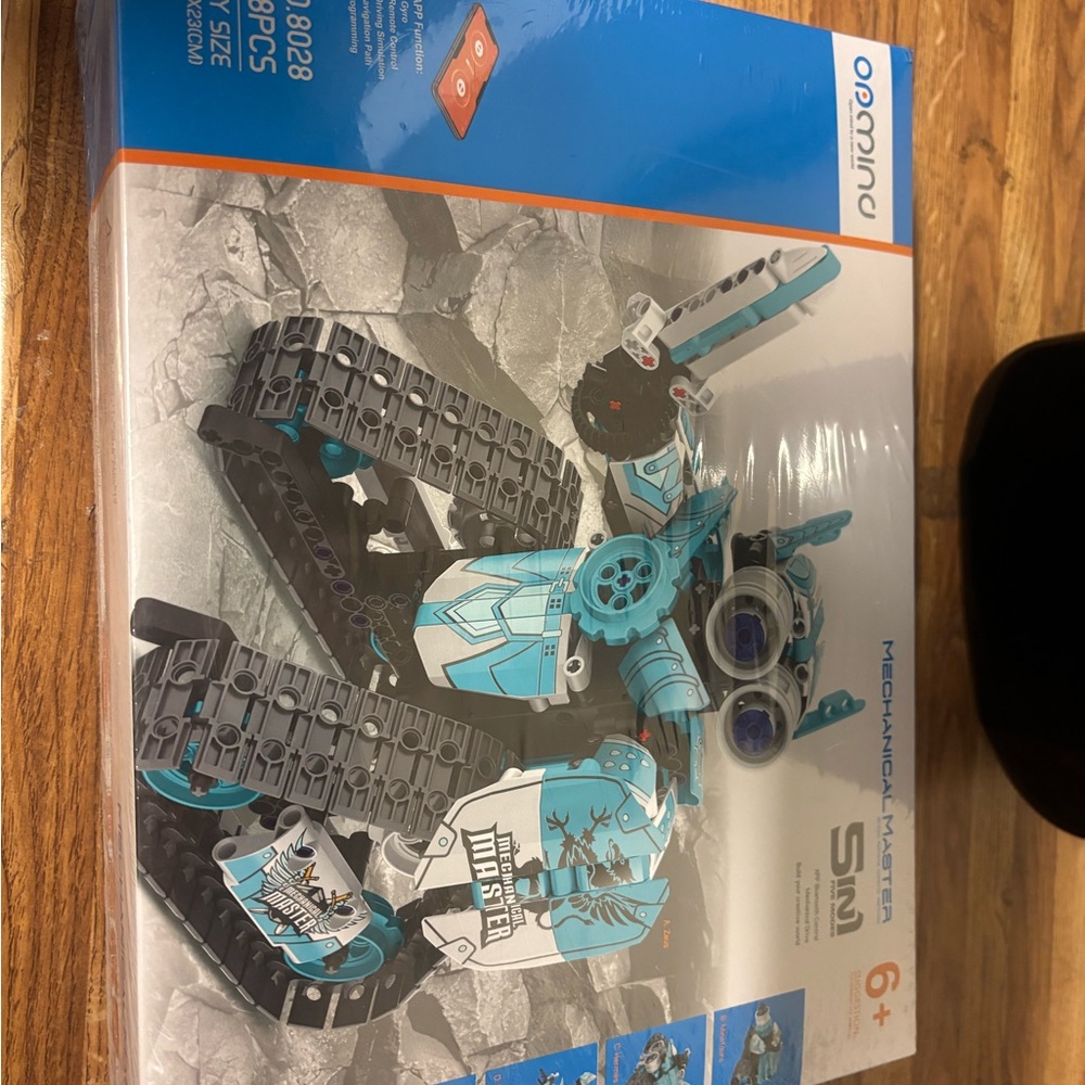 5 in 1 stem RC robot building kit